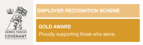 Armed Forces Covenant — Employer Recognition Scheme Gold Award